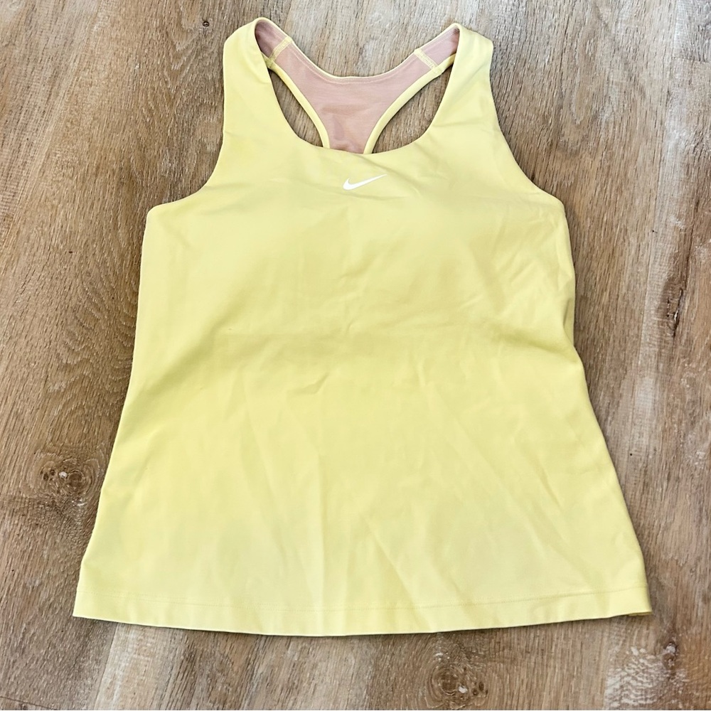 Nike Women's Yellow Tank Top
